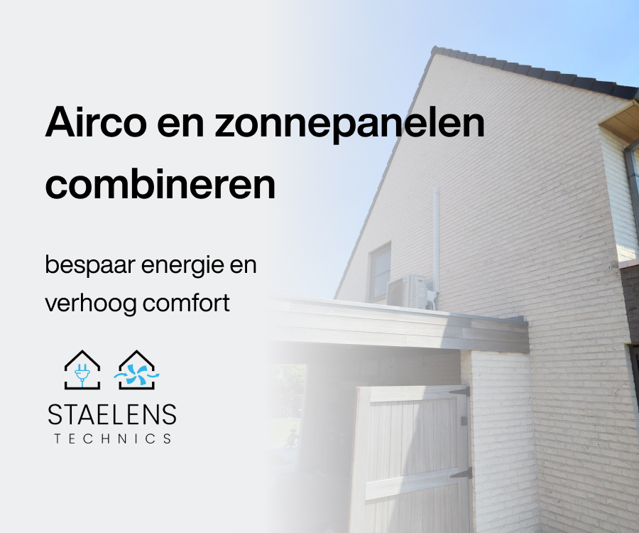 Airco & zonnepanelen combineren artikel