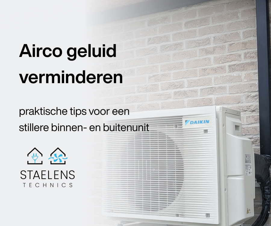 Airco geluid verminderen artikel